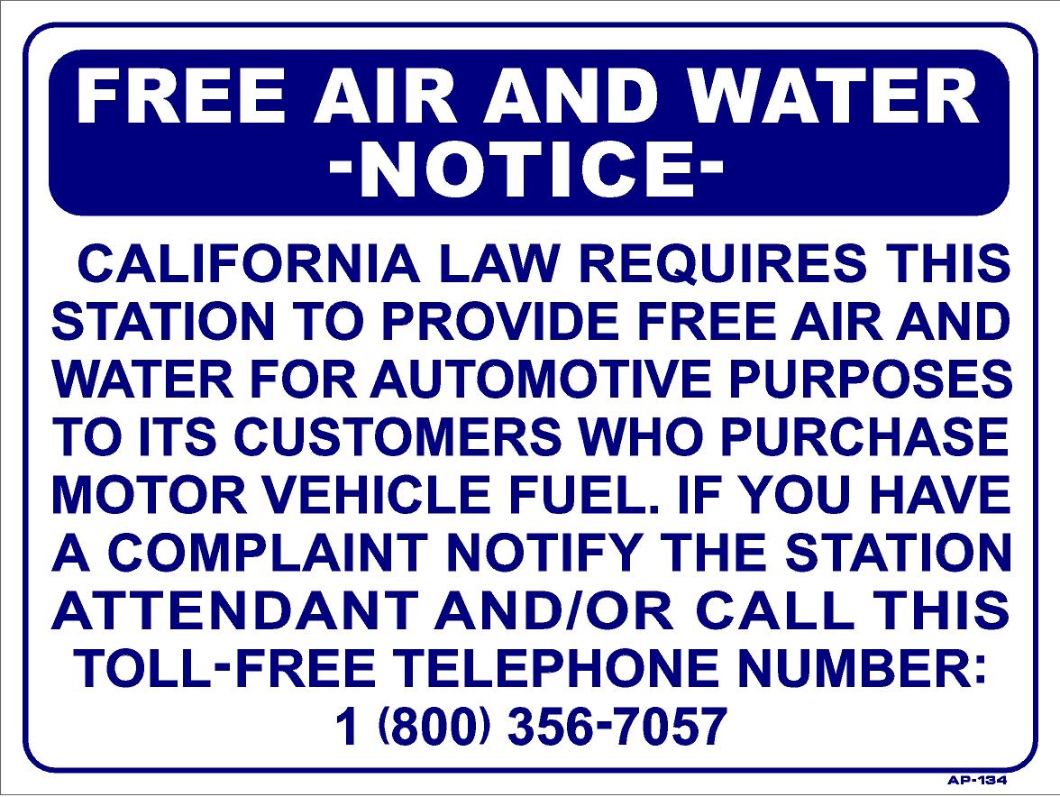 Free Air & Water 18X24 Ap-134