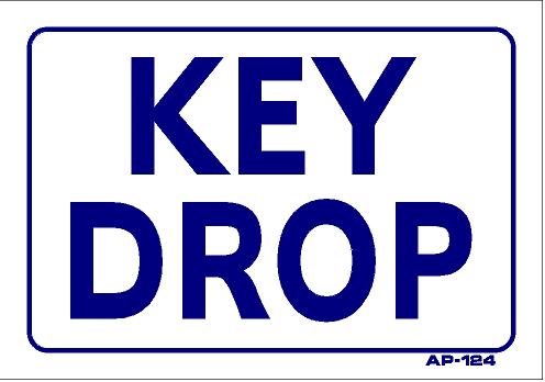 Key Drop 7 X 10 Ap-124