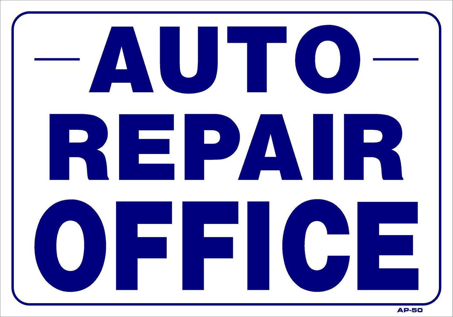 Auto Repair Office AP-50 14"x20"