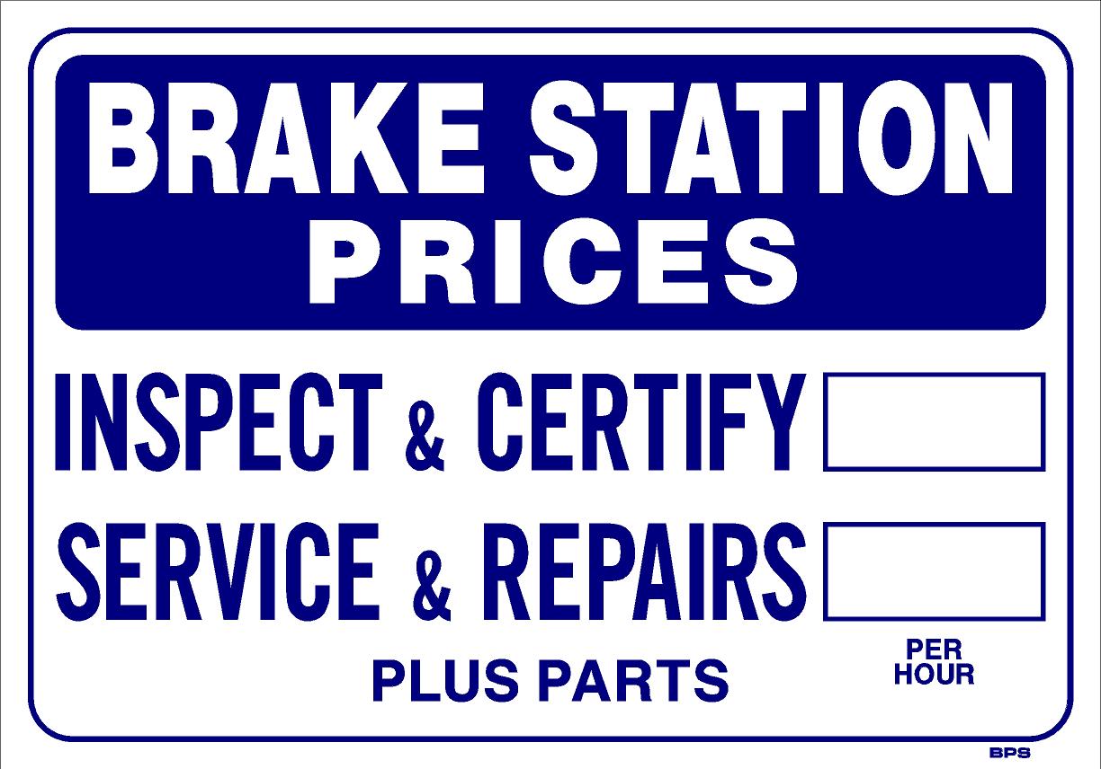 Brake Station Prices BPS 14?x20?