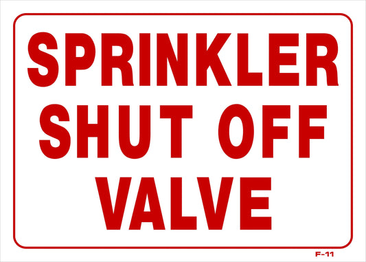 F-11 SPRINKLER SHUT OFF VALVE 10x14