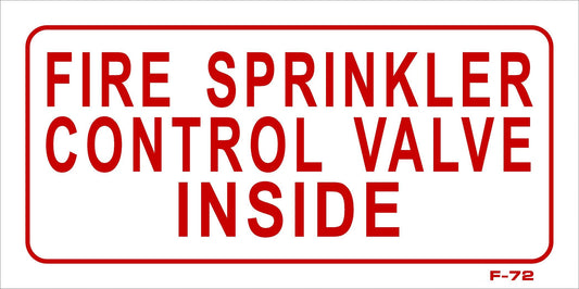 F-72 FIRE SPRINKLER CONTROL VALVE 4x8