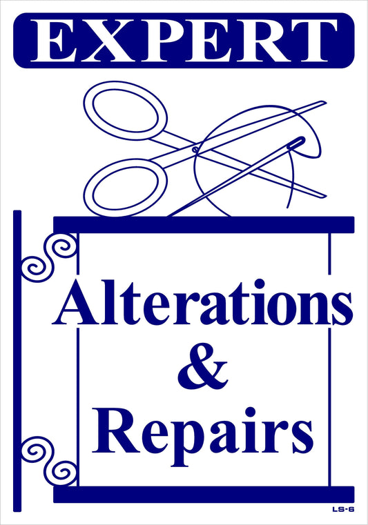 LS-6 EXPERT ALTERATIONS & REPAIRS 14x20