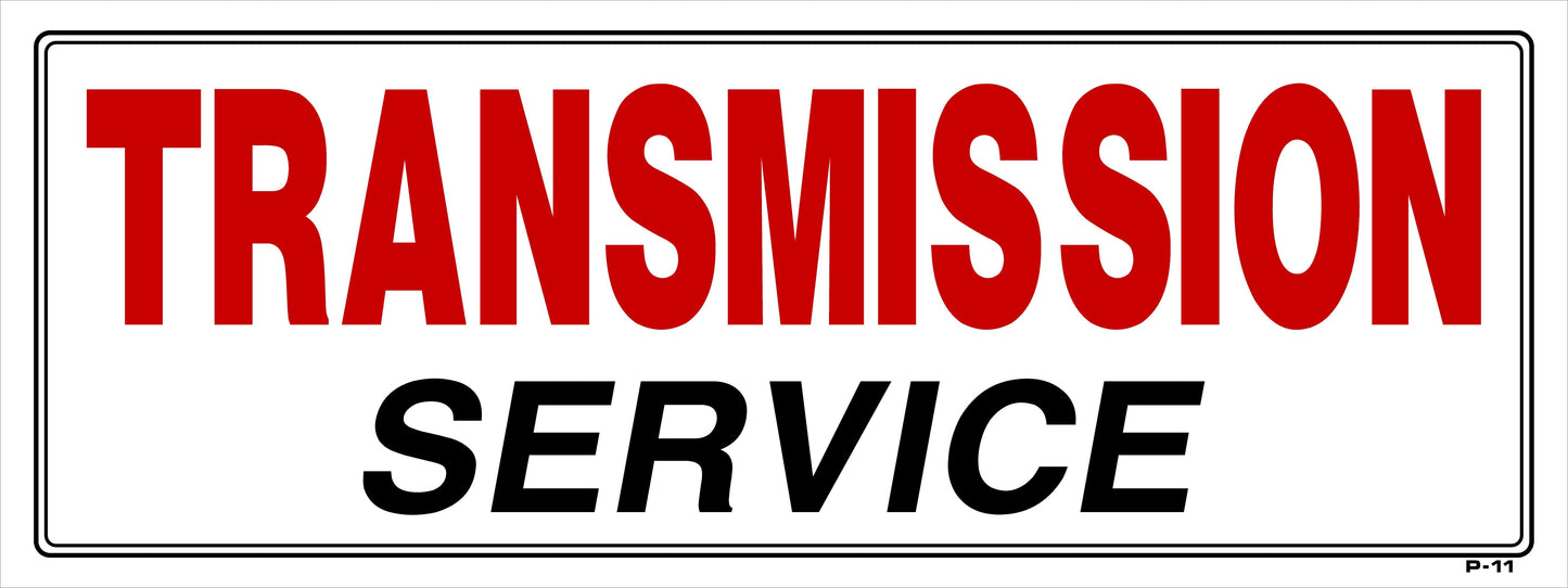 P-11 9x24 TRANSMISSION SERVICE