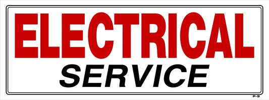 P-9 9x24 ELECTRICAL SERVICE