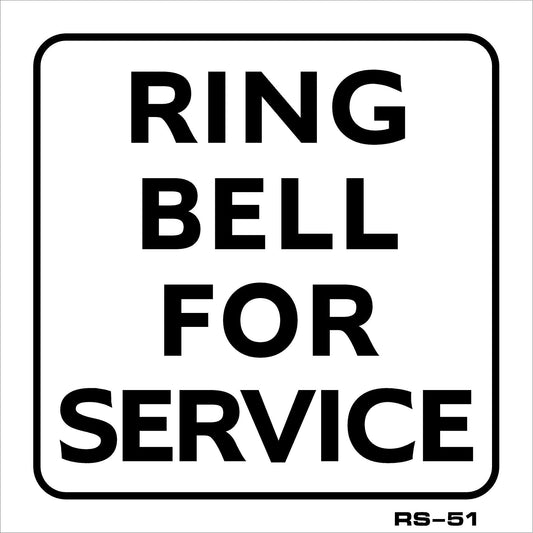 RS-51 RING BELL FOR SERVICE 6x6