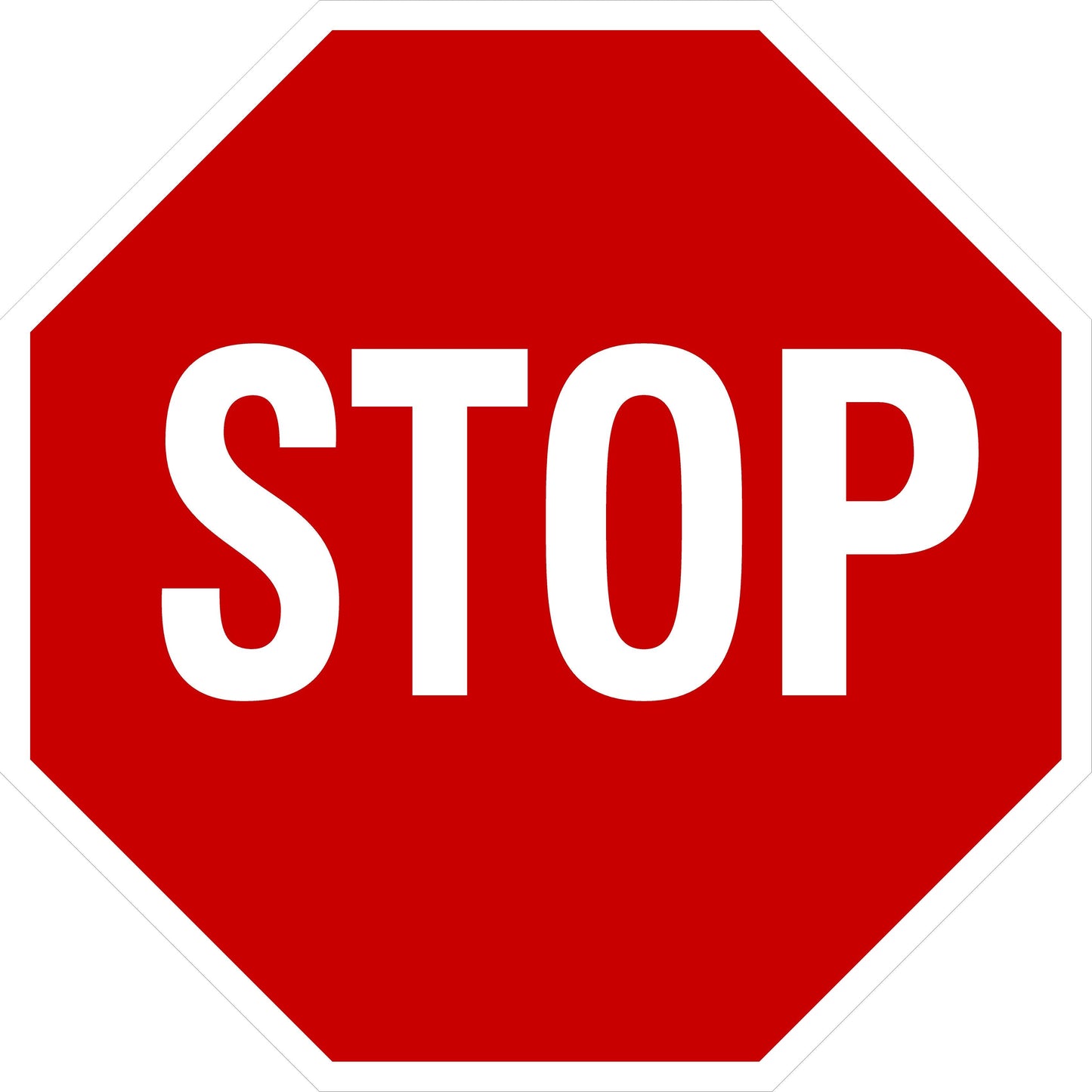 STOP SIGN 18x18